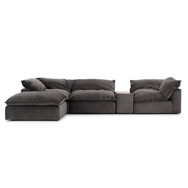 Nuage Fabric Modular Set Dark Grey