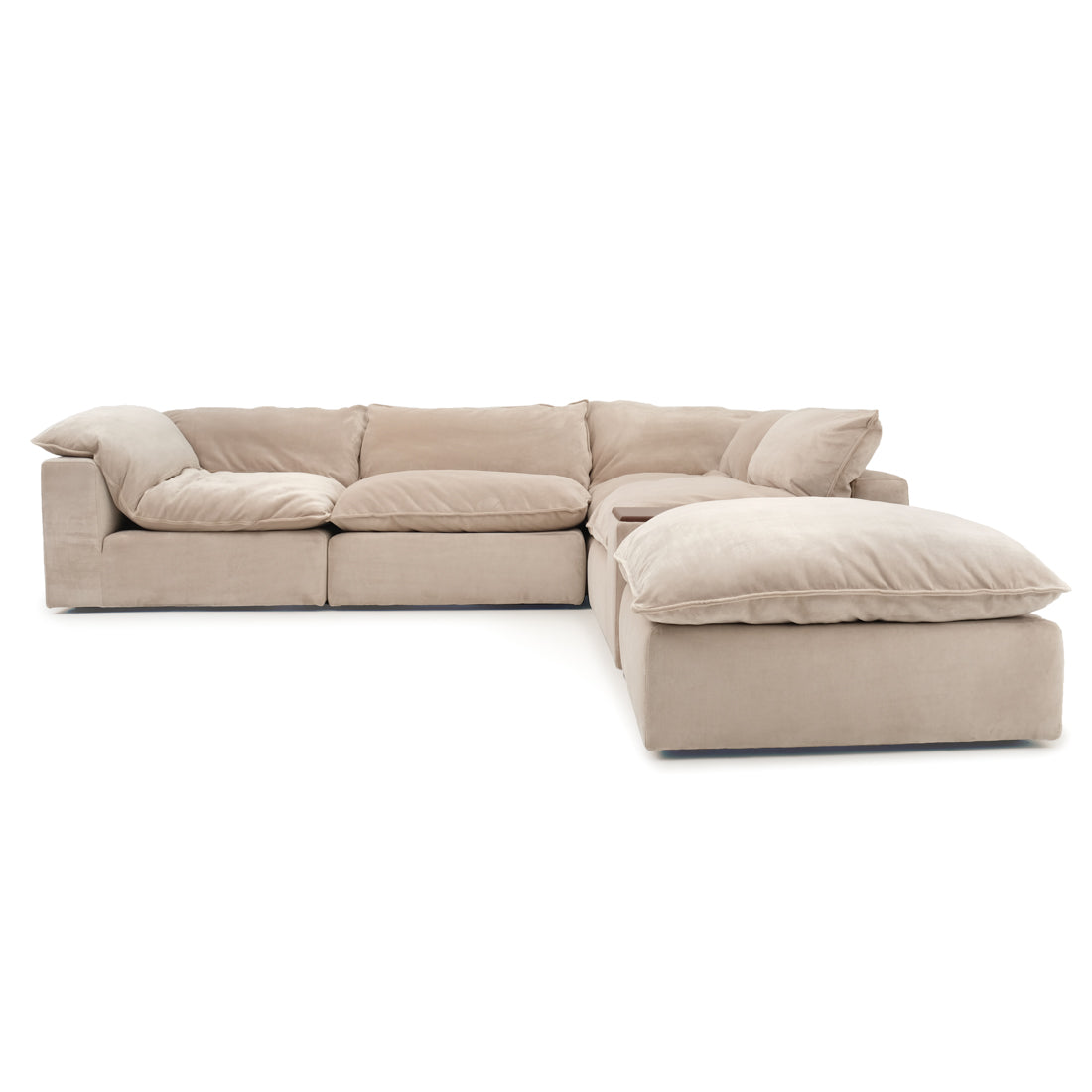 Nuage Fabric Modular Set Beige