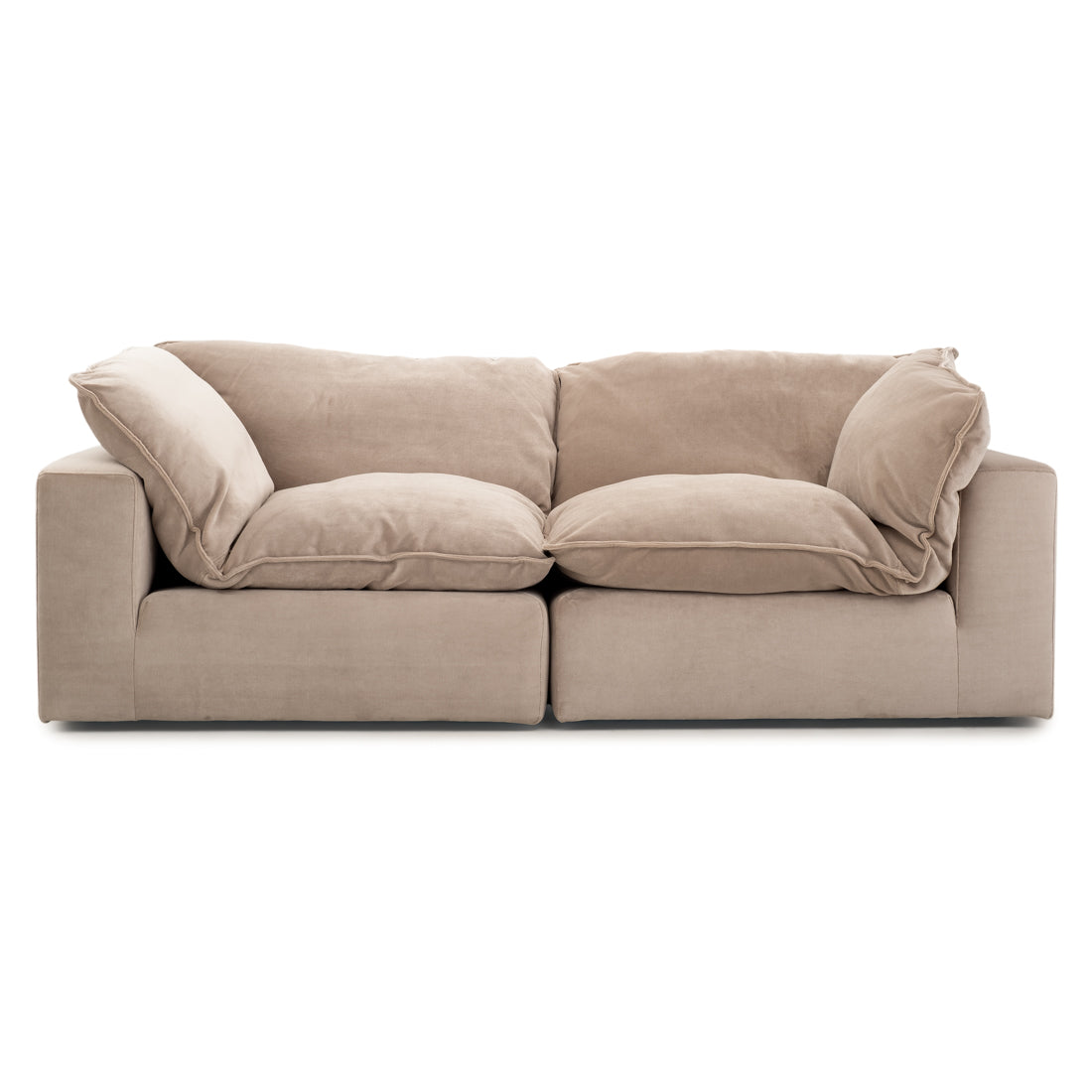 Nuage Fabric Modular Sofa Beige