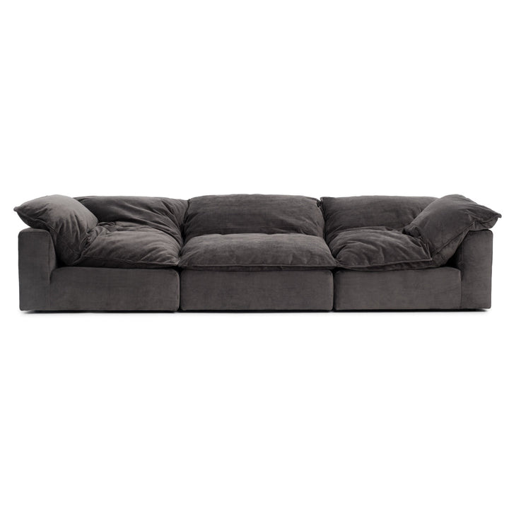 Nuage Fabric Modular Sofa Dark Grey